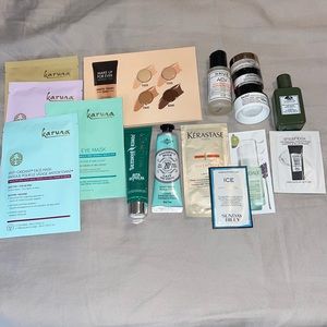 16 piece makeup/skincare sample lot